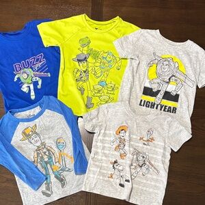 Bundle of toy story tshirts 3T